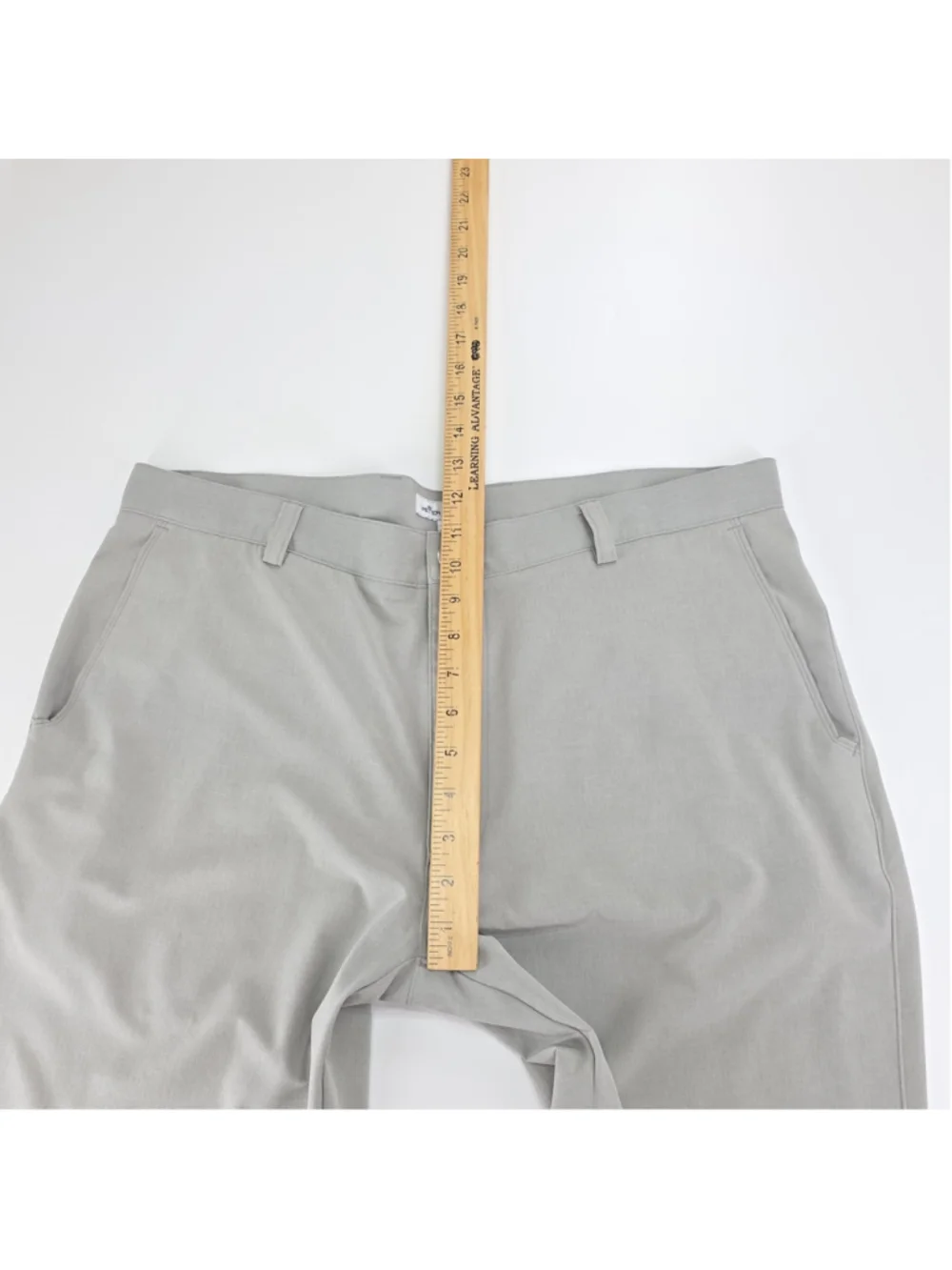 Peter Millar Featherweight Performance Shorts Mens 36 Gray Stretch Golf UPF 50+